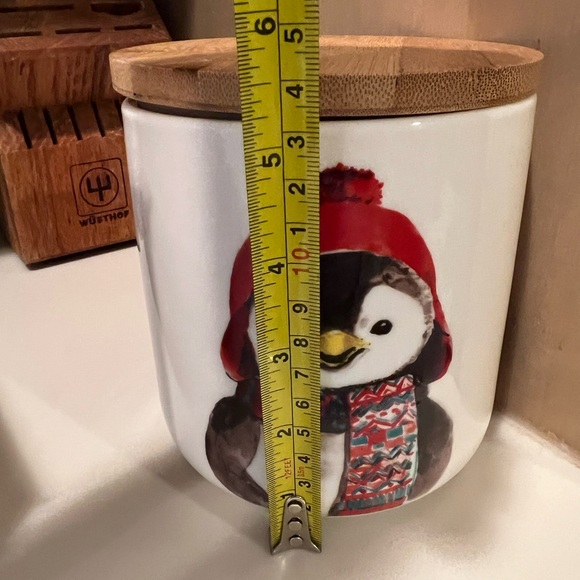 Penguin Porcelain Container- Ciroa - Picture 3 of 8